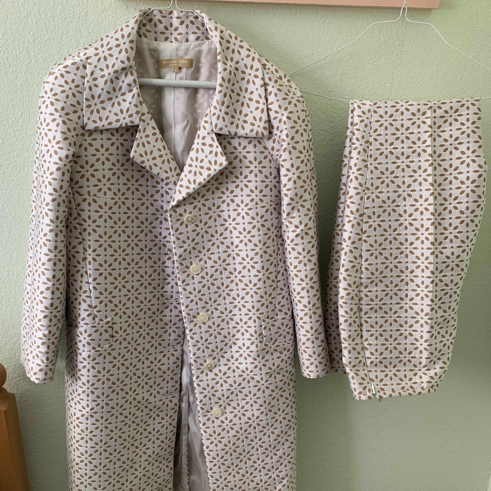 Michael Kors Collection Women's Floral Coat